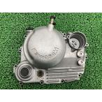  super Sherpa крышка двигателя правый Kawasaki оригинальный б/у мотоцикл детали KL250G кожух сцепления краска материалы . нет трещин техосмотр "shaken" Genuine fQ