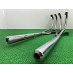 GS750G muffler Suzuki оригинальный б/у мотоцикл детали подлинная вещь восстановление материалы . нехватка товара редкий товар фланец техосмотр "shaken" Genuine rX