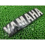 XJR400 бак эмблема левый 4HM Yamaha оригинальный б/у мотоцикл детали бак Mark YAMAHA Logo koke царапина нет нехватка товара редкий товар техосмотр "shaken" Genuine oZ