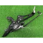 RSV рейсинг производства NINJA650 ER-6n задняя подножка левый чёрный неоригинальный б/у EX650E ER650E 12 год ~14 год Ninja 650 aluminium двойная подножка Sl