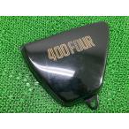 CB400FOUR боковая крышка левый чёрный Honda оригинальный б/у мотоцикл детали CB400F старый foa 400Four подлинная вещь нет трещин краска материалы .Sr