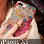 iPhoneXSケースバンカーリン...