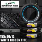 ホワイトリボンタイヤ13インチ REMINGTON 155/80R13 4本(レミントン)(ローライダー USDM インパラ タウンカー キャデ カプリス)