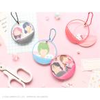 サンリオキャラクターズ　カプセル風フレームキーホルダー　ティーズファクトリー