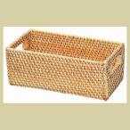 『ラタン』四角タイプスタッキングバスケット（Ａ）