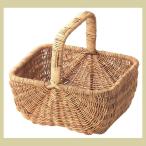 まとめ買い特価9P『紅ラタン』四角タイプ（片手持ち）「42×33×21cm」（ヌード）