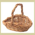 『紅ラタン』楕円タイプ（片手持ち）「35×28×14cm」（ヌード）