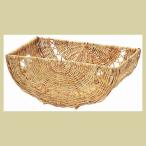 『スリムット』半円タイプバスケット「47×30×20cm」