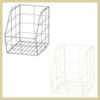 『ワイヤー』四角タイプ収納「22×30×26cm」（スタッキング）／２種類