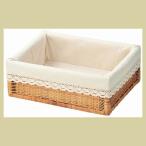 まとめ買い特価12P『芒草』布付き四角タイプ「45×34×16cm」（レース）