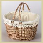 まとめ買い特価12P『煮柳』布付きの楕円タイプ（片手持ち）「46×36×25cm」（レース）