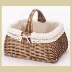 まとめ買い特価8P『煮柳』布付きの四角タイプ（片手持ち）「38×29×23cm」（レース）