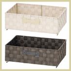 まとめ買い特価18P『ＰＰ』四角タイプ収納ケース「38×26×11.5cm」／２種類