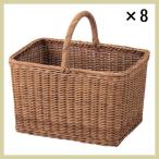 <8 шт. комплект >[ ротанг ] 4 угол модель корзина ( одна сторона в наличии )[37×26×23cm] mts-24-74