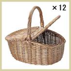 <12 шт. комплект >[..] пикник корзина ( одна сторона в наличии )[35×24×14cm] mts-42-29