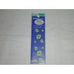  стикер гибискус . свет зеленый 2987