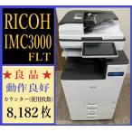 [ Osaka departure ][RICOH] цветная многофункциональная машина * IM C3000FLT счетчик 8,182 листов * рабочее состояние подтверждено *(7772)