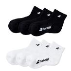 3 пар комплект Babolat (BabolaT) женский Club короткие носки 23-25cm 3P BWS4835C бейсбол теннис soft теннис бадминтон [M рейс 1/1]