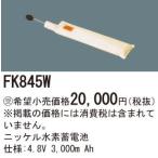 Panasonic 施設照明部材 防災照明 非常用照明器具 交換用ニッケル水素蓄電池 FK845W