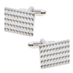 Yahoo! Yahoo!ショッピング(ヤフー ショッピング)シルバー模様柄カフス2 カフリンクス カフリンクス メンズ カフスリンクス Cuffs セット 人気 彼氏 プレゼント 使い方 誕生日 結婚式 男