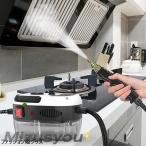 スチームクリーナー ハンディ 高温 高圧 蒸気洗浄機 2500W 6段階調整 105℃ 消毒 除菌 ダニ駆除 大容量 台所/キッチン