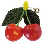 Yahoo! Yahoo!ショッピング(ヤフー ショッピング)さくらんぼブローチ（ご当地 お土産）