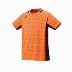  Yonex YONEX теннис одежда мужской мужской игра рубашка 10638 высокий orange (752)