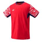  Yonex YONEX теннис одежда мужской мужской игра рубашка 10644 прозрачный красный (459)