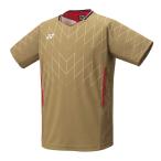  Yonex YONEX мужской игра рубашка ( Fit рубашка ) 10698 016 Gold 
