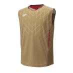  Yonex YONEX мужской игра рубашка безрукавка 10699 016 Gold 