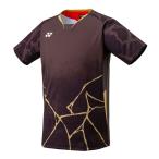  Yonex YONEX теннис одежда мужской мужской игра рубашка Fit стиль 10730 Brown (015)