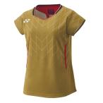  Yonex YONEXwi мужской игра рубашка ( Fit рубашка ). 20915 016 Gold 
