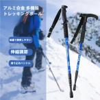 トレッキングポール 2本セット ４段