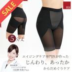 ガードル きれい&リカバリーブラック ロング5分丈