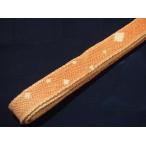 夏物正絹帯締め「落ち着いたピンク色...