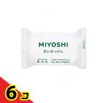 miyosi мыло без добавок белый мыло 108g× 1 штук 6 шт. комплект 