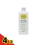 ミヨシ石鹸 無添加せっけんシャンプー 本体ボトル 350mL  4個セット