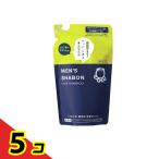 ショッピングシャボン玉 シャボン玉 メンズシャボンソープシャンプー 420mL (詰め替え用)  5個セット