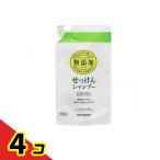 ミヨシ石鹸 無添加せっけんシャンプー 詰め替え用 300mL 4個セット