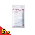 PITTA MASK SMALL(ピッタ・マスク スモール) 3枚 (WHITE(ホワイト))  5個セット