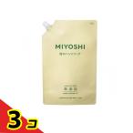miyosi мыло без добавок мыло пена. мыло для рук для заполнения spauto1L 3 шт. комплект 