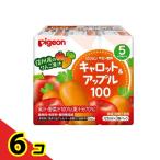  Pigeon бумага упаковка напиток Carrot &amp; Apple 100 125mL (×3 упаковка ) 6 шт. комплект 