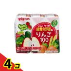  Pigeon бумага упаковка напиток зеленый желтый цвет овощи &amp; яблоко 100 125mL× 3 шт упаковка 4 шт. комплект 