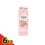 三次元ダイヤモンドマスク ピンクベージュ 個包装 20枚入  6個セット