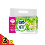 シルコット 除菌ウェットティッシュ ノンアルコールタイプ 43枚入 (×8個パック 詰め替え用)  3個セット
