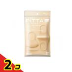 PITTA MASK REGULAR(ピッタ・マスク レギュラー) 3枚入 (SOFT BEIGE ソフトベージュ)  2個セット