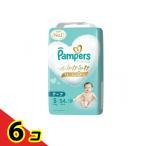 パンパース はじめての肌へのいちばん テープ スーパージャンボ Sサイズ 54枚入  6個セット