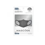 MASCODE マスコード 3Dマスク L 05ダークグレー×ブラック紐 7枚入  (1個)