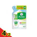 メンソレータムアクネス 薬用ふわふわな泡洗顔 詰め替え用 140mL  4個セット