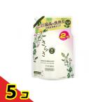 さらさ 無添加 洗濯用洗剤 やさしい柑橘系の香り 詰め替え用 ウルトラジャンボサイズ 1490g  5個セット